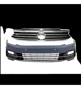 VW Passat B8 R-line 2018 (2014- 2018 Passat B8 Icin Uyumludur) Tampon Seti Ön 3G0807217 Wisco
