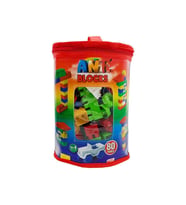 Asya Oyuncak Lego Ant Bloklar 80 Parça Çantalı