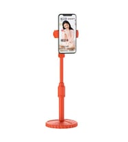 ALLY Portatif 360 ° Masaüstü Cep Telefonu Standı - Tutucu TURUNCU