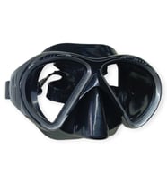 Diving Dalış Maskesi Yetişkin - 51701-Si̇yah (Lisinya)