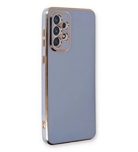 Durukar® Samsung Galaxy A33 5G Kılıf Volet Silikon - Mavi