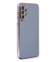 Durukar® Samsung Galaxy A33 5G Kılıf Volet Silikon - Mavi