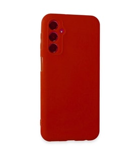 Samsung Galaxy M34 5G Kılıf First Silikon - Kırmızı