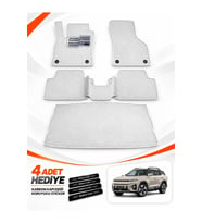 KGM-SSANGYONG EVX-TORRES-ELEKTRİKLİ (2022-2026) Uyumlu EVA Paspas Bagaj Dahil Beyaz