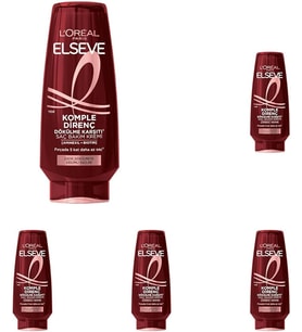 Elseve Komple Direnç Dökülme Karşıtı Bakım Kremi 250Ml (5 Paketi)