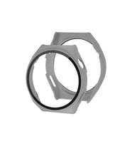 Mey İthalat® Watch Gt3 43Mm Dota Camlı Kasa Ekran Koruyucu - Gri