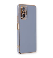 Microsonic Xiaomi Redmi Note 10 Pro Max Kılıf Olive Plated Lavanta Grisi