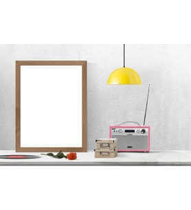 RİOLİGHT MODERN1 MUTFAK,ODA,SALON,CAFELER İÇİN SARI 1XE27 DUYLU TEKLİ METAL SARKIT AVİZE ÇAP:40CM