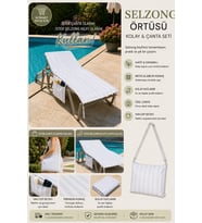Çanta tipi şezlong örtüsü