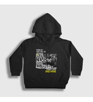 Presmono Unisex Çocuk Siyah Mikhail Tal V2 Büyükusta Satranç Kapüşonlu Sweatshirt 421807tt
