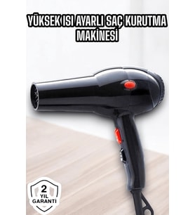 Mulvxkrg Krg02 2200 Watt Profesyonel Saç Kurutma Makinesi Güçlü Ve Dayanıklı Tasarım (Mulvix)