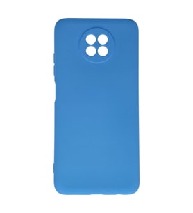 Xiaomi Redmi Note 9 5g Kılıf Nano İçi Kadife Silikon - Mavi