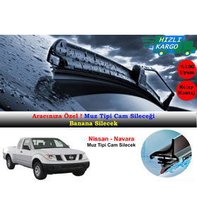 Nissan Navara Muz Silecek Takımı 2006-2014
