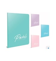 Gıpta Pastels Tel Dikişli PP Kapak Defter A4 60 yp Çizgili (Karışık)