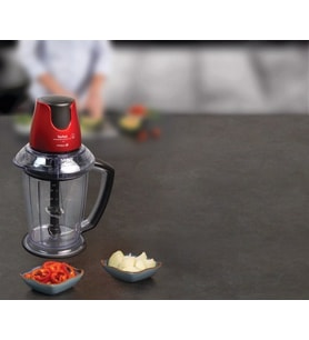 Tefal MB4705TR Masterchop Powelix Blades 4 Bıçaklı Doğrayıcı - Kırmızı