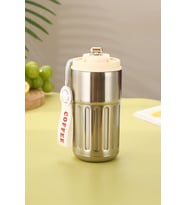 316 L Silver 420 ml Kahve El Termos Mug cin486slv