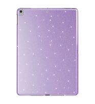 Apple iPad 10.2 2021 (9th Generation) Redclick Tablet Koton Case with Glittering Shiny Appearance (Lila)