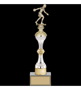 ODAK KUPA - Figürlü Kupalar - Bowling Kadın Figürlü Kupalar FG-032 C - 39 cm