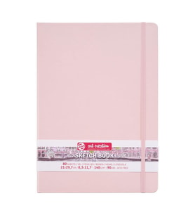 Talens Art Creation Sketchbook Sert Kapak Eskiz Defteri 140 gr 21x29,7 cm 80 yp PEMBE 