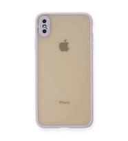 Apple İphone X Kılıf Montreal Silikon Kapak - Mor