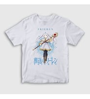 Presmono Unisex Çocuk Beyaz Mage Anime Manga Frieren T-Shirt 533059tt
