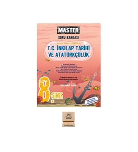 Okyanus LGS 8. Sınıf Master İnkılap Tarihi ve Atatürkçülük Soru Bankası + Telefon Standı