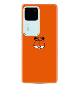 Vivo V30 Kılıf Silikon Desen Özel Seri Garfi 1733