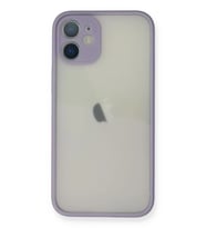iPhone 11 Pro Max Kılıf Montreal Silikon Kapak - Mor