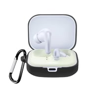 Microsonic Xiaomi Redmi Buds 5 Kılıf Askılı Mat Silikon Siyah (Siyah)