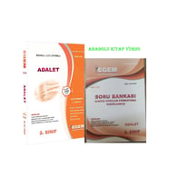Egem Yayınları And.Aöf Adalet 2 Sınıf Güz Dönemi Konu Anlatımlı Soru + Soru Bankası (Çok Renkli)