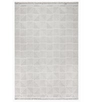 Makine Kaymaz Yıkanabilir Antrasit Geometrik Triko Salon Halısı Mutfak Halısı Koridor Halısı Yolluk Grey
