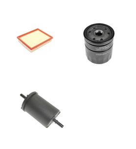 Bosch Filtre Bakım Seti Peugeot 206 2.0 Benzinli 1998-2009 135 Beygir Hava + Yağ F + Yakıt F. + Polen Sion