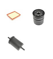 Bosch Filtre Bakım Seti Peugeot 206 2.0 Benzinli 1998-2009 135 Beygir Hava + Yağ F + Yakıt F. + Polen Sion