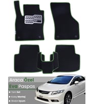 HONDA CİVİC FB7 SEDAN (2012-2015) Uyumlu EVA Paspas Tam Set–Araca Özel Tasarım,Su Geçirmez