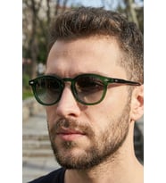 SUNSTOP Polarize Yeşil Unisex Güneş Gözlüğü 1368 C4101 - TR90 Esnek Dayanıklı Çerçeve