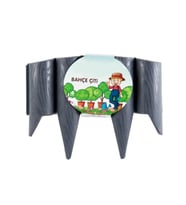 Omnipazar SO-IBC3 Eko İstanbul Bahçe Çiti 4'lü Set 31x23 cm Antrasit (116)
