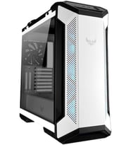 Asus Tuf Gaming Gt501 White Edition Kasa, Eatx Destekli, Metal Ön Panel, Temperlenmiş Cam, Rgb Fan,