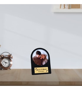 Kişiye Özel Fotoğraflı Ahşap masa Üstü Çerçeve