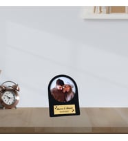 Kişiye Özel Fotoğraflı Ahşap masa Üstü Çerçeve