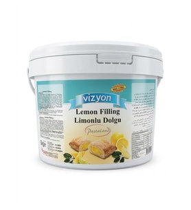 VİZYON LİMONLU PASTACILIK DOLGUSU VE KREMASI – 6 KG
