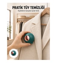 Mey İthalat® Elbise Tiftik Çıkarıcı Top – Yeniden Kullanılabilir ve Yıkanabilir