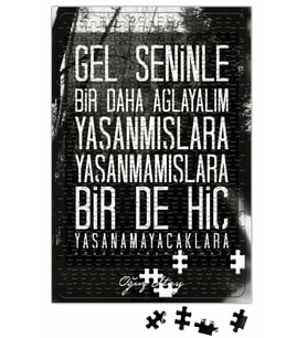 Oğuz Atay Puzzle 240 Parça Yapboz