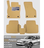 RENAULT FLUENCE (2009-2014) Uyumlu EVA Paspas Tam Set–Oto Paspas,Araca Özel