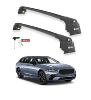 Turtle Volvo V90 (Eu) 2017-2025 Ara Atkı Air2 Siyah