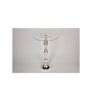 Regına Mını Sunum Sehpası Büyük Sılver 35x54 Cm