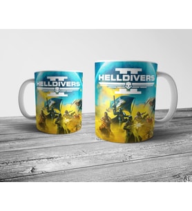 Pixxa Helldivers 2 Kupa Bardak Model 1