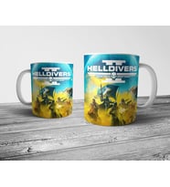 Pixxa Helldivers 2 Kupa Bardak Model 1