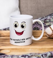 Sen Yetkili Bir Abiye Benziyon Porselen Kupa Bardak