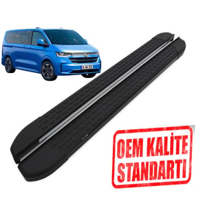 T7 TRANSPORTER KISA ŞASE 2024 2025 2026 ARACA ÖZEL NEVADA SİYAH YAN BASAMAK