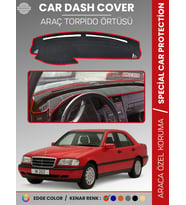 MERCEDES C CLASS W202 (1993-2000) Torpido Örtüsü Premium Kalite Torpido Koruma Özel Kesim UV Koruma